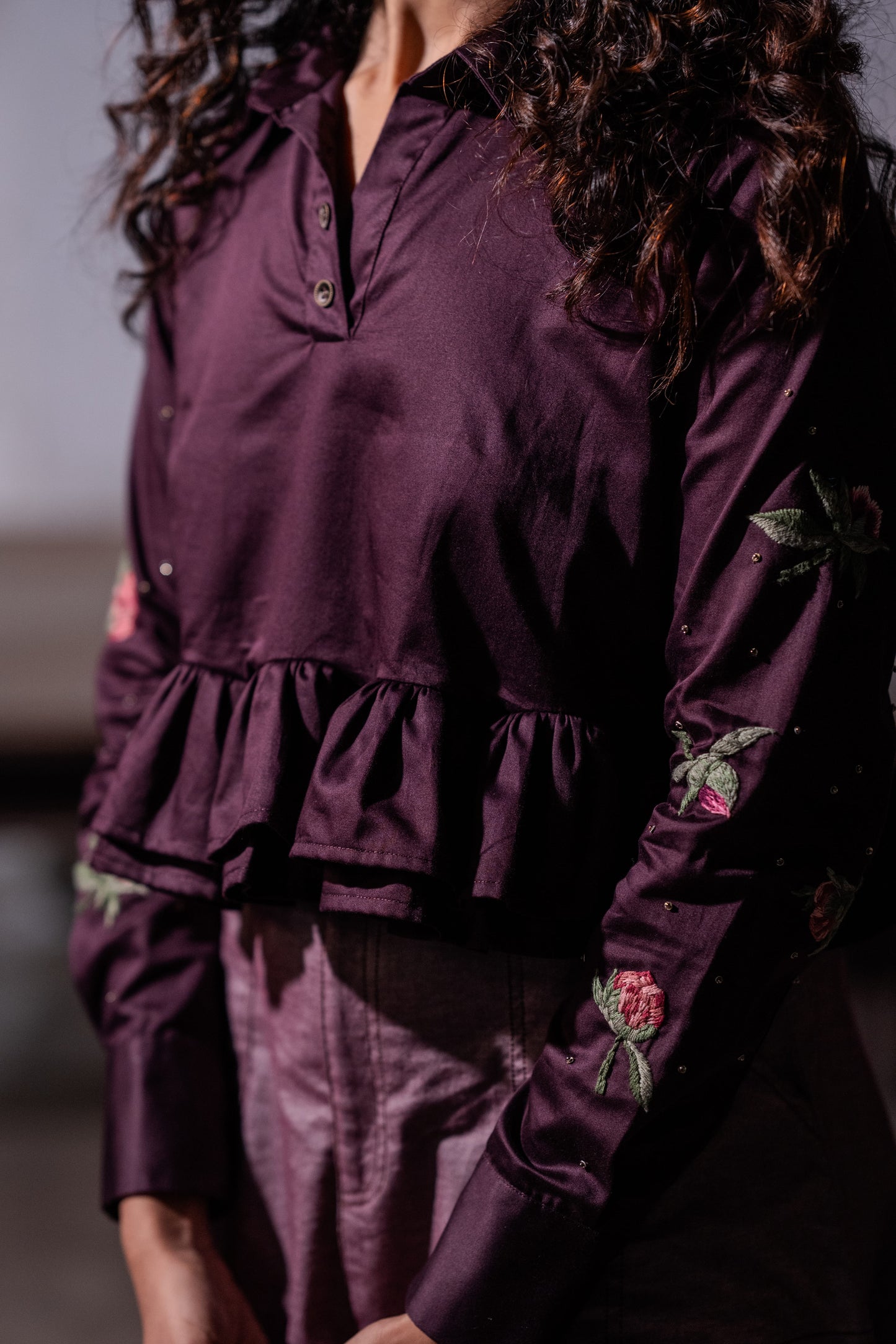 Becoming Ruffle Top